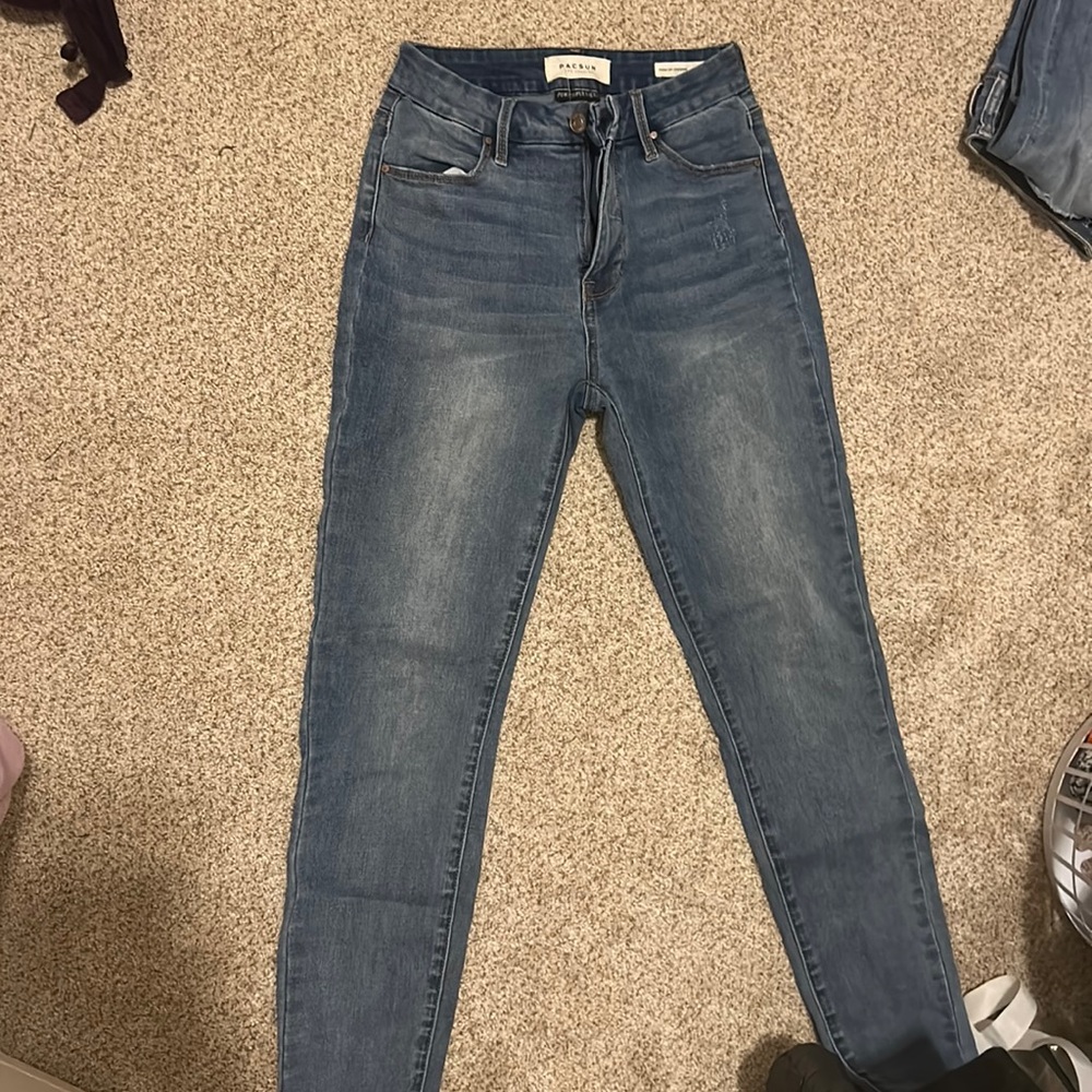 pacsun power super stretch jeans